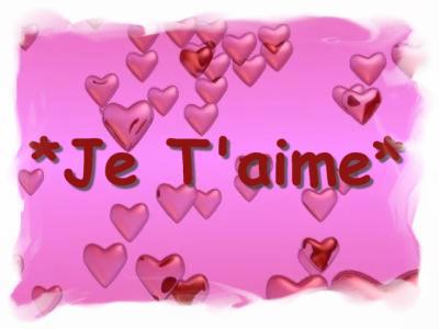 je t'aime